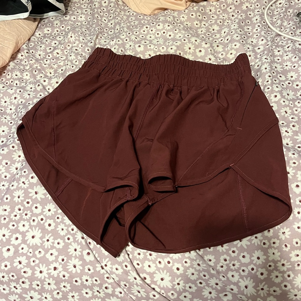 MAROON athletic shorts